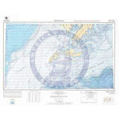 Bathymetric Chart NO-5-7: TRINITY ISLAND - Amnautical