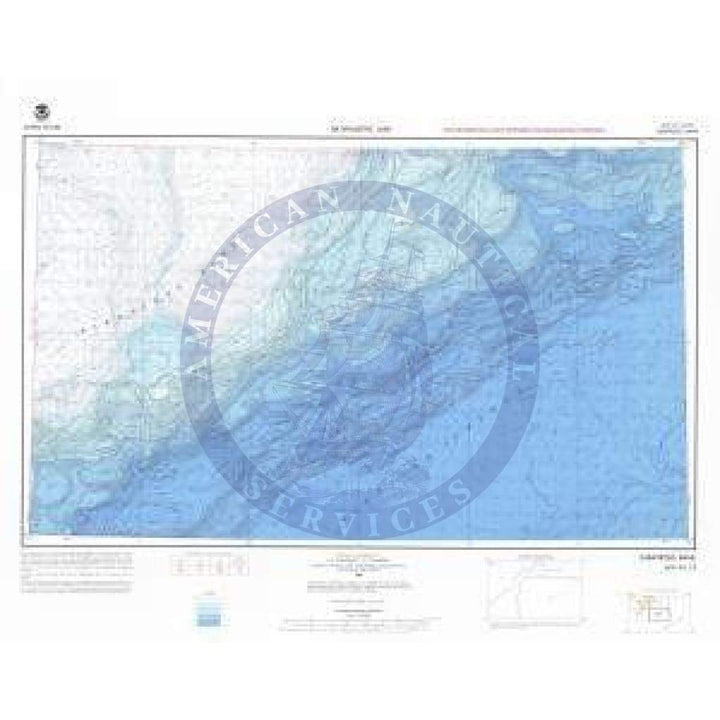 Bathymetric Chart NO-5-8: ALBATROSS BANK - Amnautical