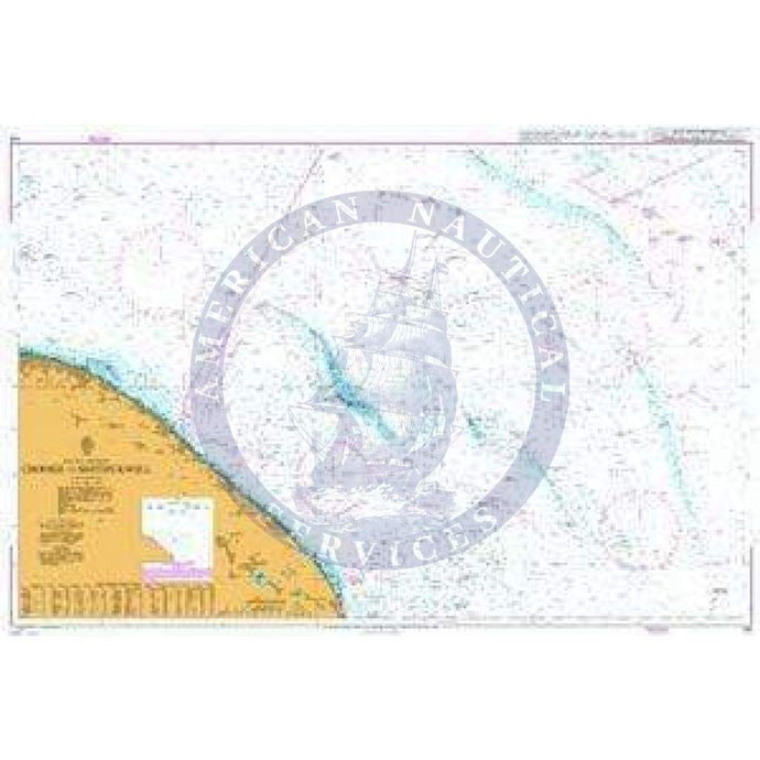 British Admiralty Nautical Chart 106: England - East Coast, Cromer to Smiths Knoll