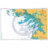 British Admiralty Nautical Chart 1258: Korea - West Coast, Gyeongnyeol ...