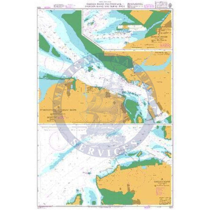 British Admiralty Nautical Chart 1271: Korea – West Coast, Daesan Hang, Pyeongtaek – Dangjin Hang and Sorae Pogu