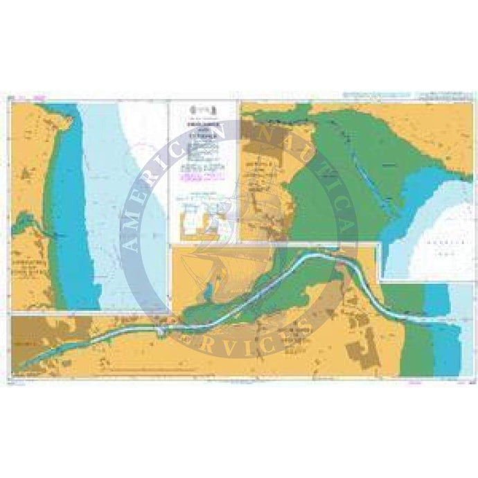 British Admiralty Nautical Chart 1431: Ireland - East Coast, Drogheda and Dundalk