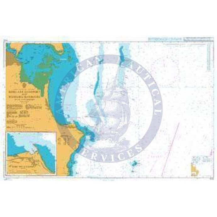 British Admiralty Nautical Chart 1772: Ireland - East Coast, Rosslare Europort and Wexford Harbours with Approaches