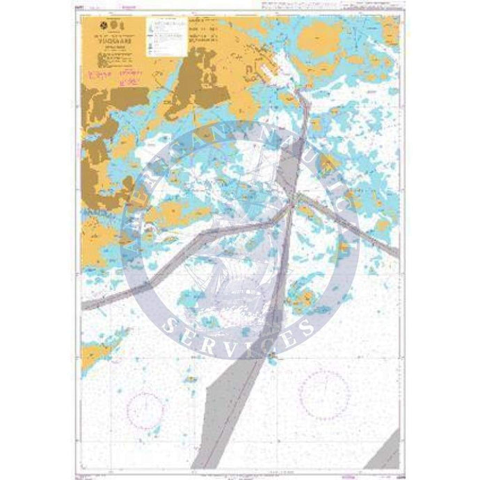 British Admiralty Nautical Chart 2219: Baltic Sea - Gulf of Finland, Vuosaari