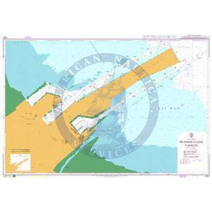 British Admiralty Nautical Chart 2644: China-Bo Hai, Huanghua Gang Gangchi