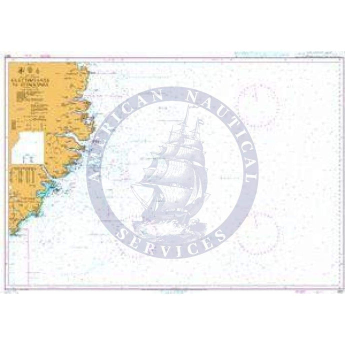 British Admiralty Nautical Chart  2901: Glettinganes to Stokksnes