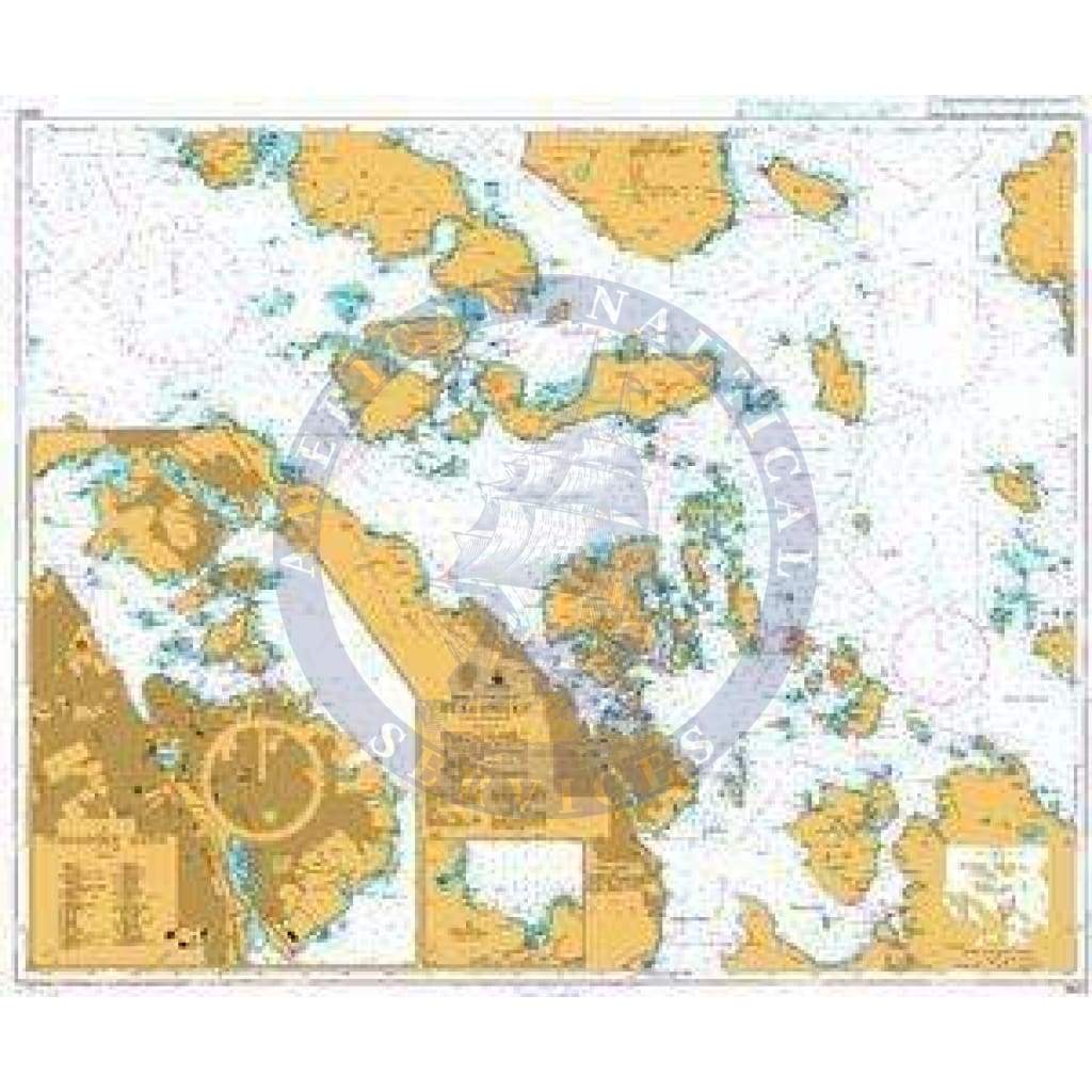 British Admiralty Nautical Chart 3002: Norway – West Coast, Stavanger