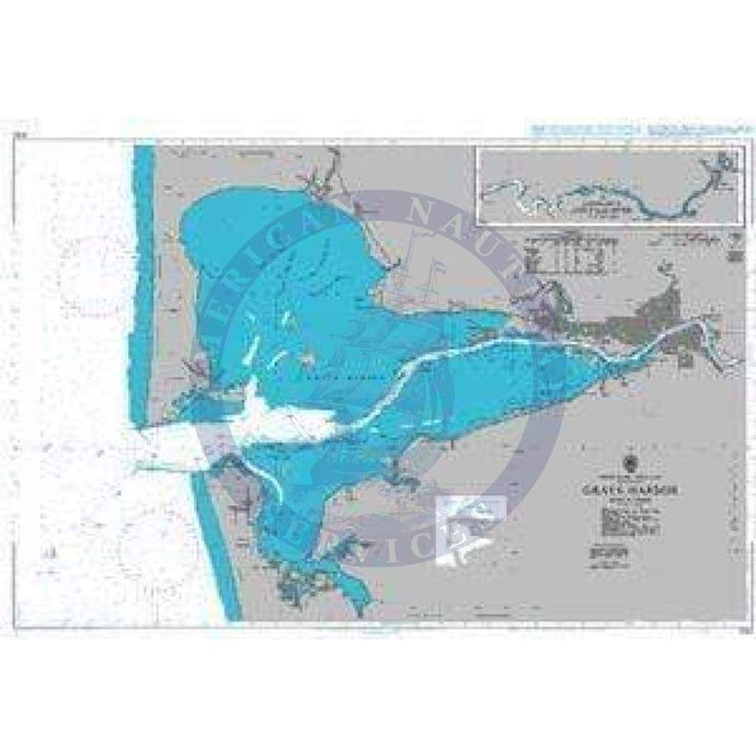 British Admiralty Nautical Chart  3125: Grays Harbor