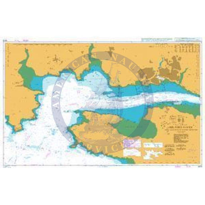 British Admiralty Nautical Chart 3274: Milford Haven Saint Ann's Head to Newton Noyes Pier