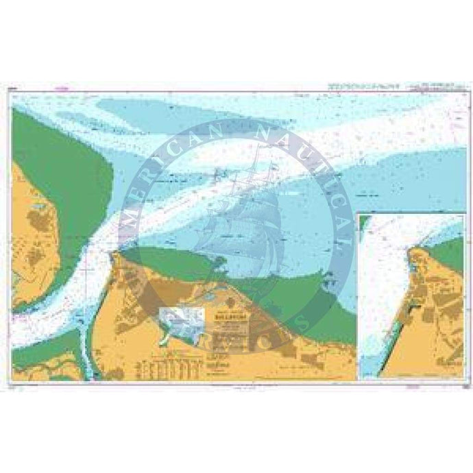 British Admiralty Nautical Chart 3683: England - East Coast, Sheerness and Approaches. Sheerness