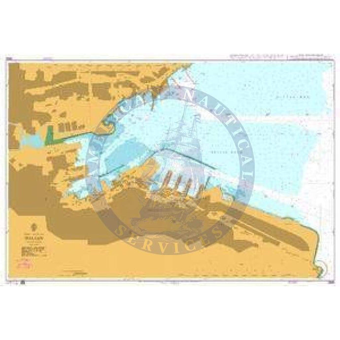 British Admiralty Nautical Chart 3695: China - Yellow Sea, Dalian