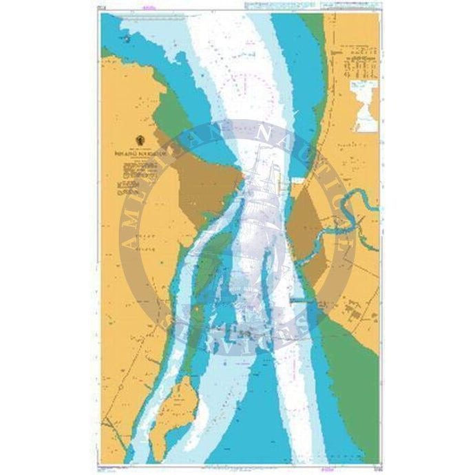 British Admiralty Nautical Chart 3732: Malaysia – West Coast, Pinang Harbour