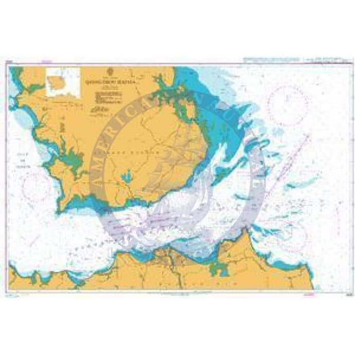 British Admiralty Nautical Chart  3890: China - Nan Hai, Qiongzhou Haixia