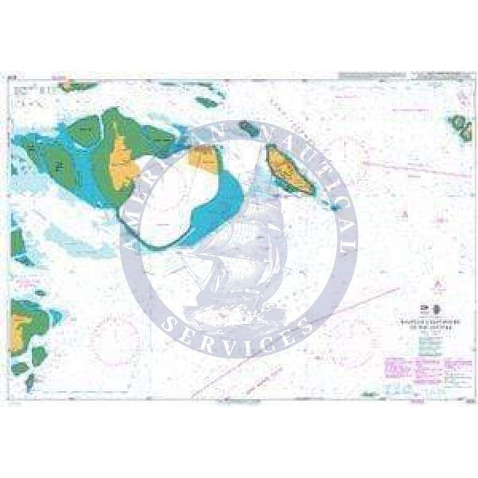 British Admiralty Nautical Chart 4036: Port of Singapore, Raffles Lighthouse to The Sisters