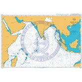 British Admiralty Nautical Chart 4071: Indian Ocean Northern Part ...