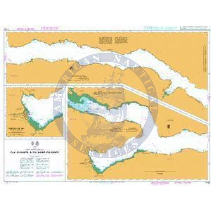 British Admiralty Nautical Chart  4780: Canada, Québec/Quebec, Fjord du Saguenay/Saguenay Fjord, Cap Éternité à/to Saint-Fulgence