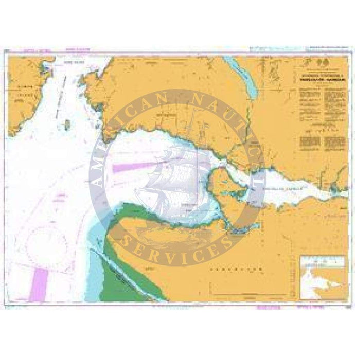 British Admiralty Nautical Chart 4962: Canada, British Columbia/Colombie-Britannique, Strait of Georgia – Burrard Inlet, Approaches to/Approches à Vancouver Harbourpproches a Vancouver Harbour