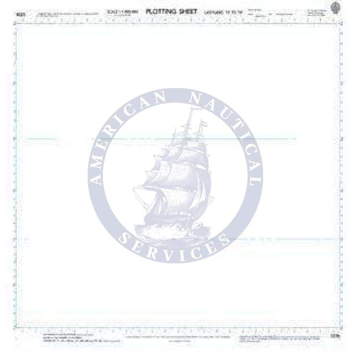 British Admiralty Nautical Chart 5336: Lat. 72° to 78° N. and S. (Mercator projection) 675 x 634mm