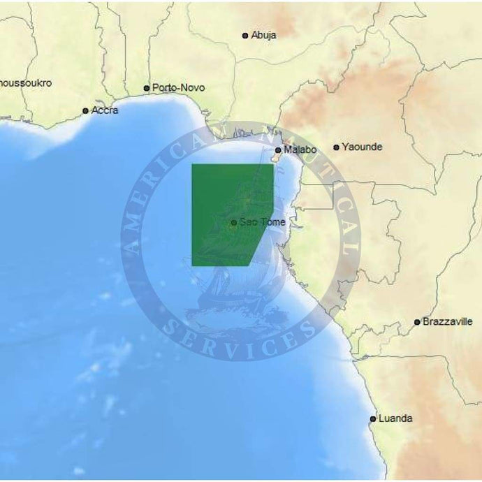 C-Map 4D Chart AF-D213: Sao Tome & Principe Islands