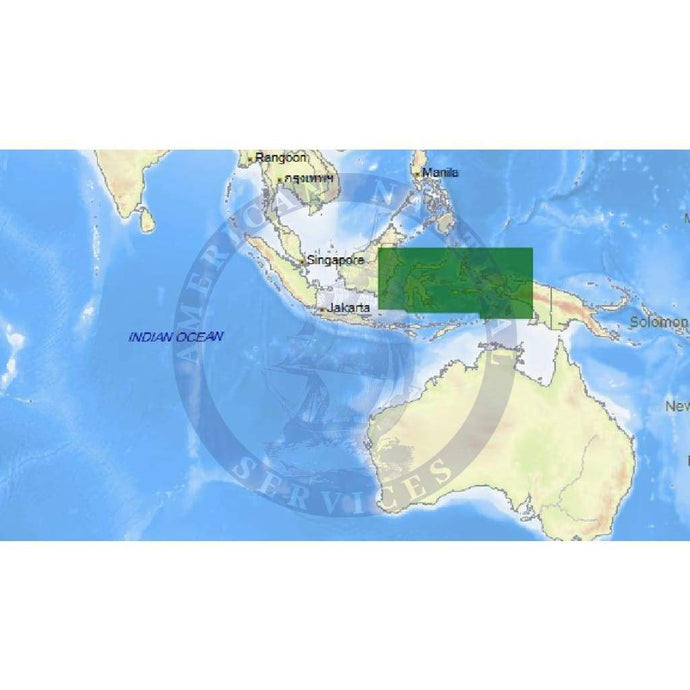 C-Map 4D Chart AS-D222: Northern Indonesia