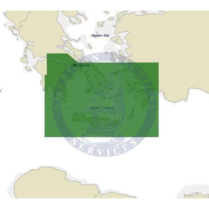 C-Map 4D Chart EM-D130: South Aegean Sea