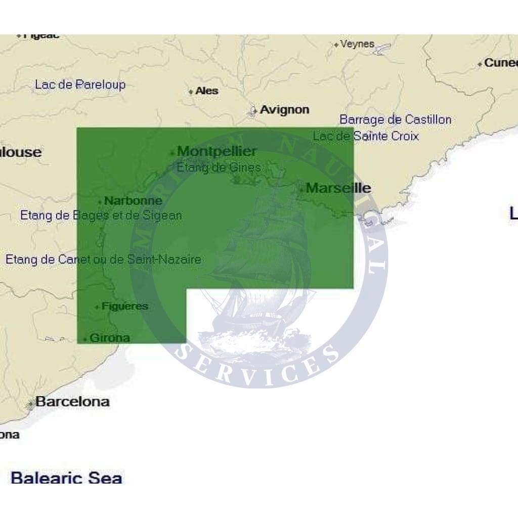 C-Map 4D Chart EM-D141: Gulf Of Lion (Update)