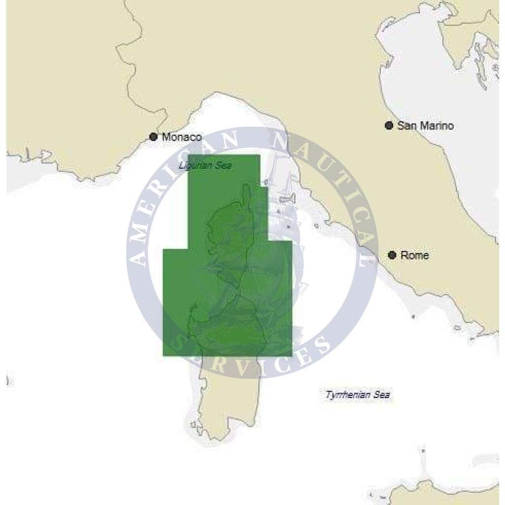 C-Map 4D Chart EM-D147: Corsica And North Sardinia