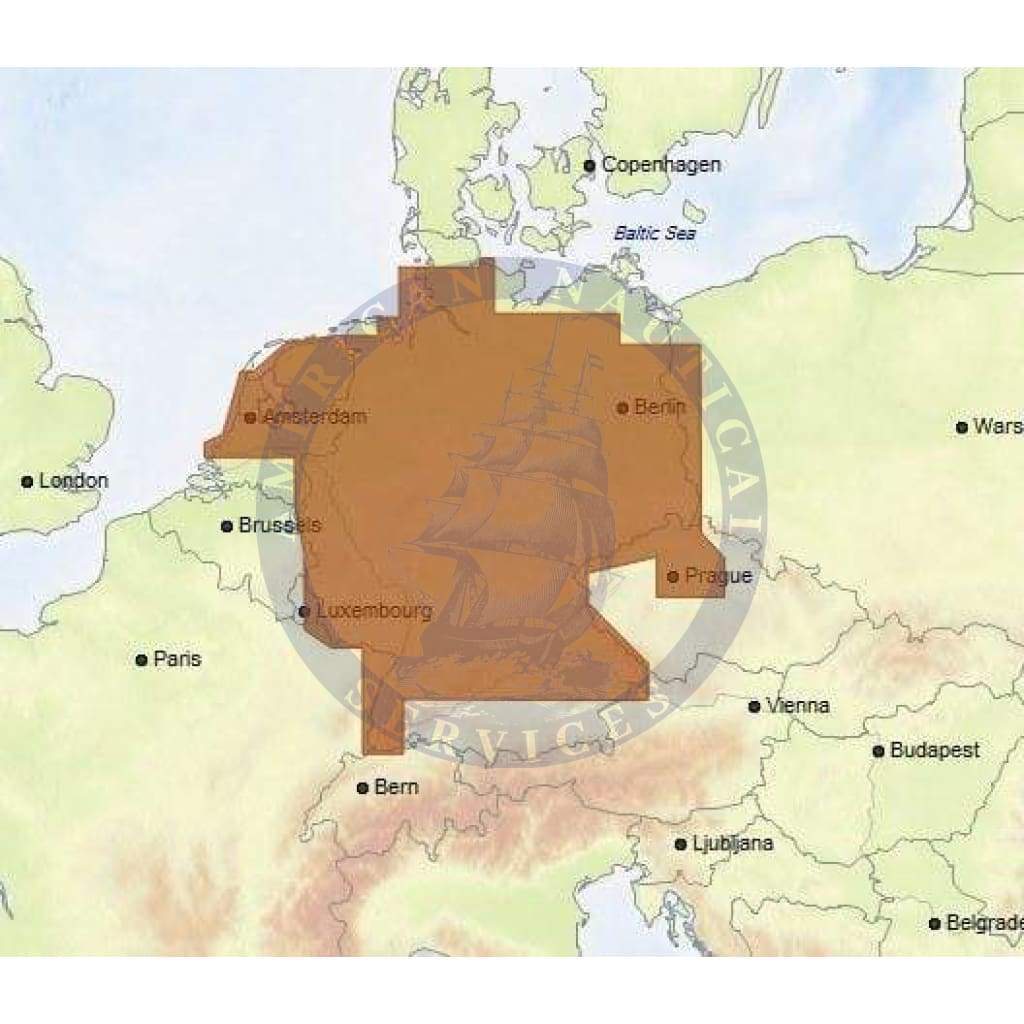 C-Map 4D Chart EN-D080: North - Germany Inland