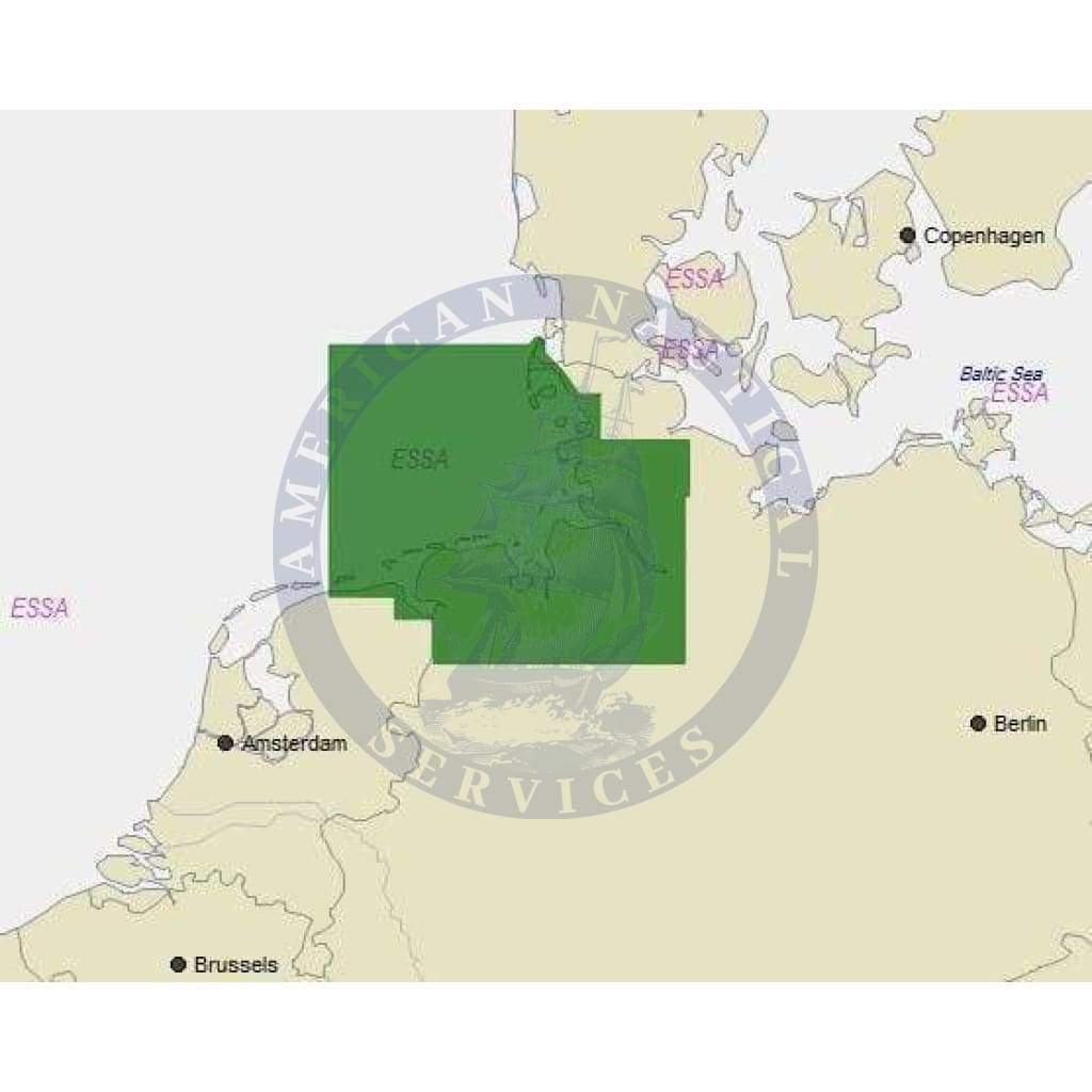 C-Map 4D Chart EN-D334: Eemshaven To Sylt (Update)