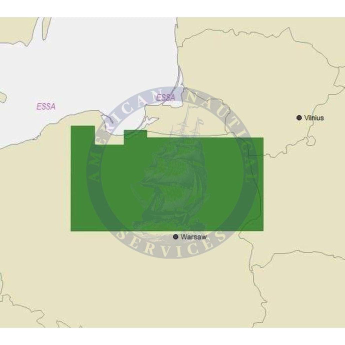 C-Map 4D Chart EN-D802: Polish Inland Waters