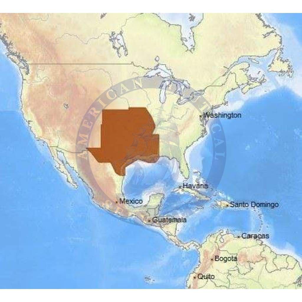 C-Map 4D Chart NA-D044: Us Lakes: South Central