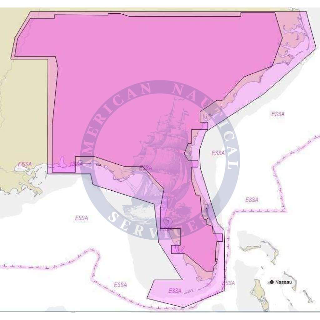 C-Map 4D Chart NA-D074: US Lakes: South East