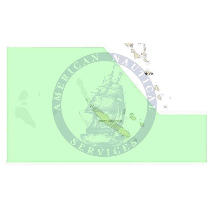 C-Map 4D Chart PC-D210: New Caledonia