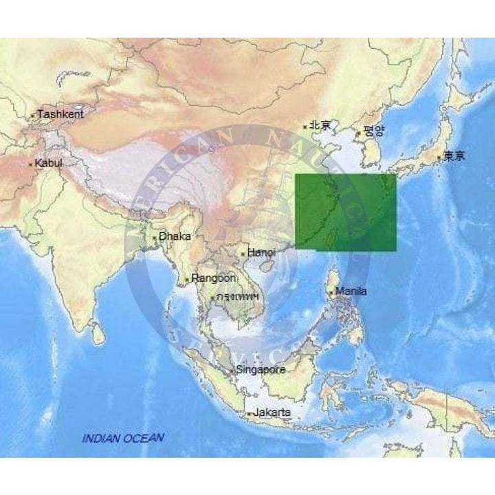 C-Map Max Chart AN-M242: Jieshi Bay To Zhounshan Island (Update ...