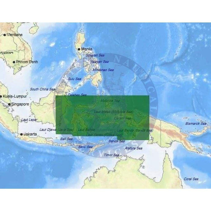 C-Map Max Chart AS-M222: Northern Indonesia