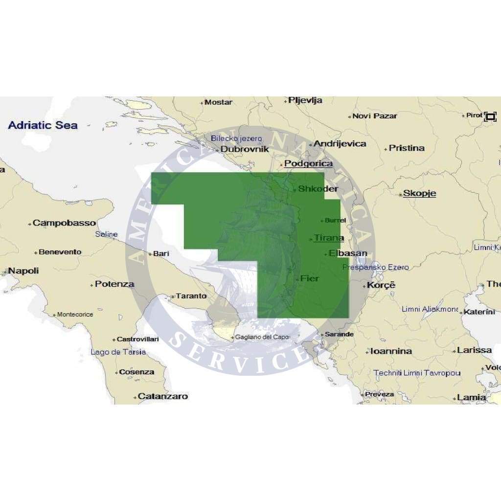 C-Map Max Chart EM-M065: Budva To Valona