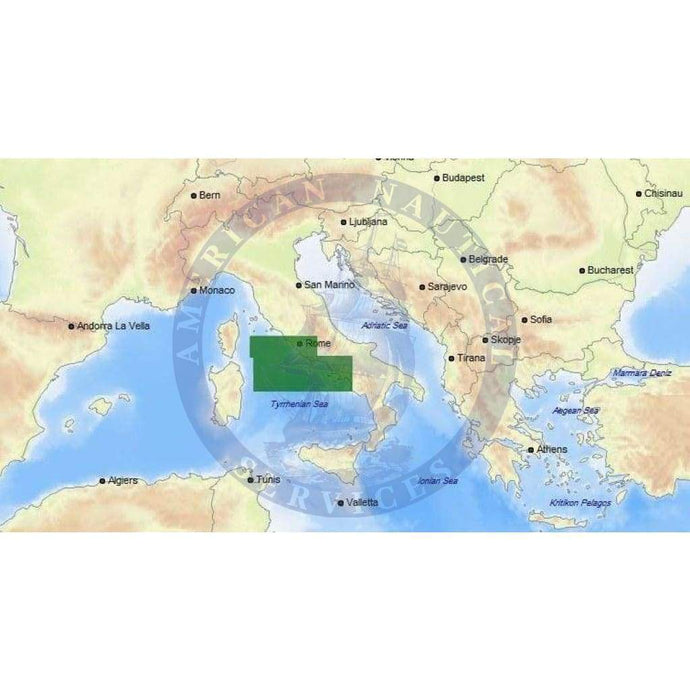 C-Map Max Chart EM-M952: Civitavecchia To Acciaroli