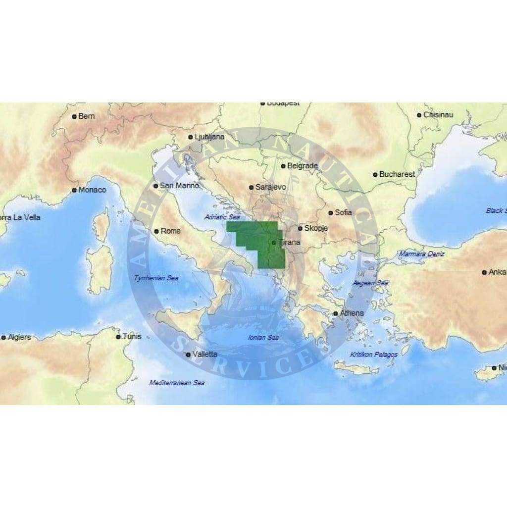 C-Map Max Chart EM-M965: Budva To Valona (Update)