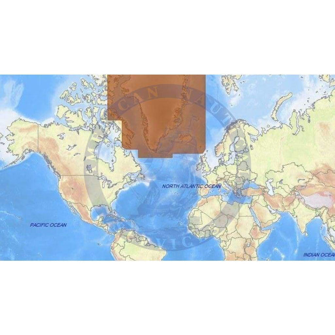 C-Map Max Chart EN-M405: Greenland And Iceland