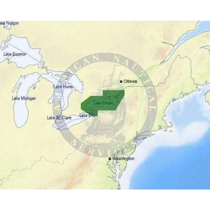 C-Map Max Chart NA-M054: Lake Ontario (B) (Update)