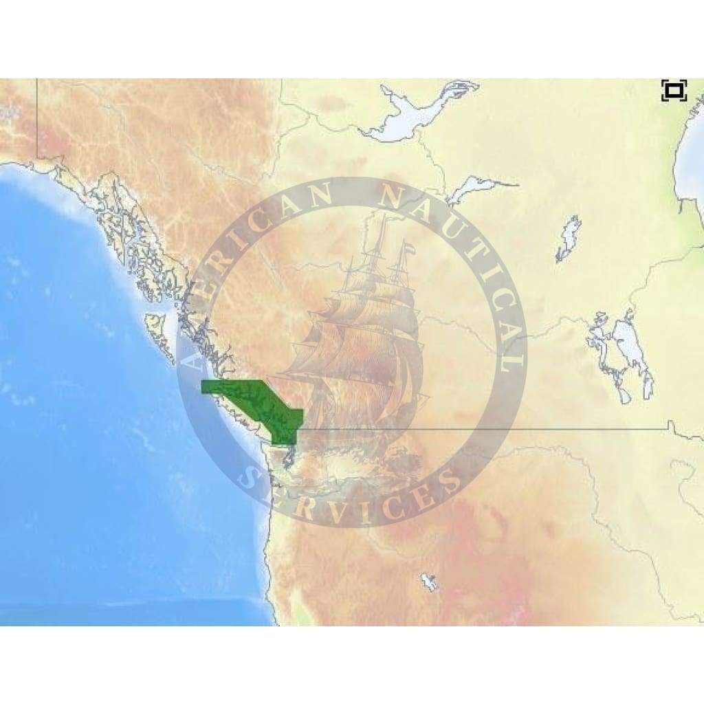 C-Map Max Chart NA-M957: San Juan Islands To Nigei Island