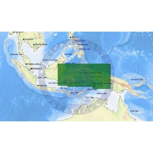 C-Map Max-N+ Chart AS-Y222: Northern Indonesia - Amnautical