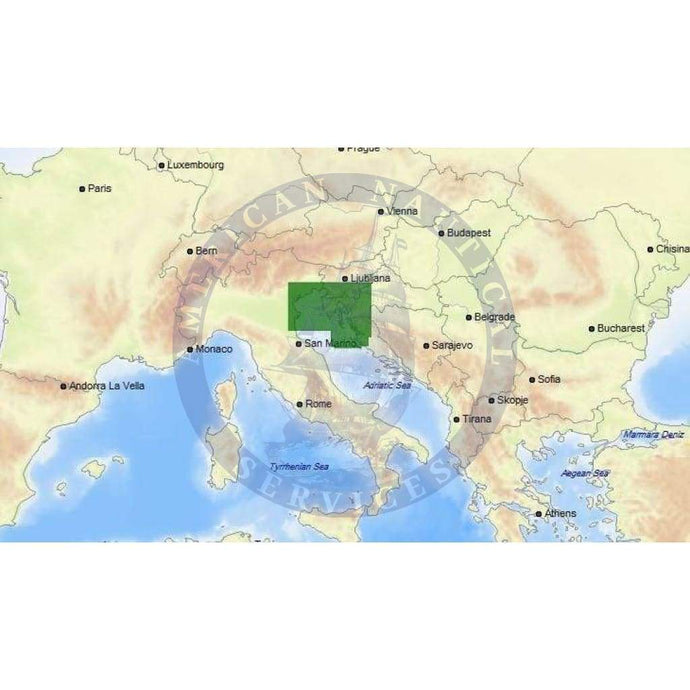 C-Map Max-N+ Chart EM-Y152: Ravenna To Pakostane