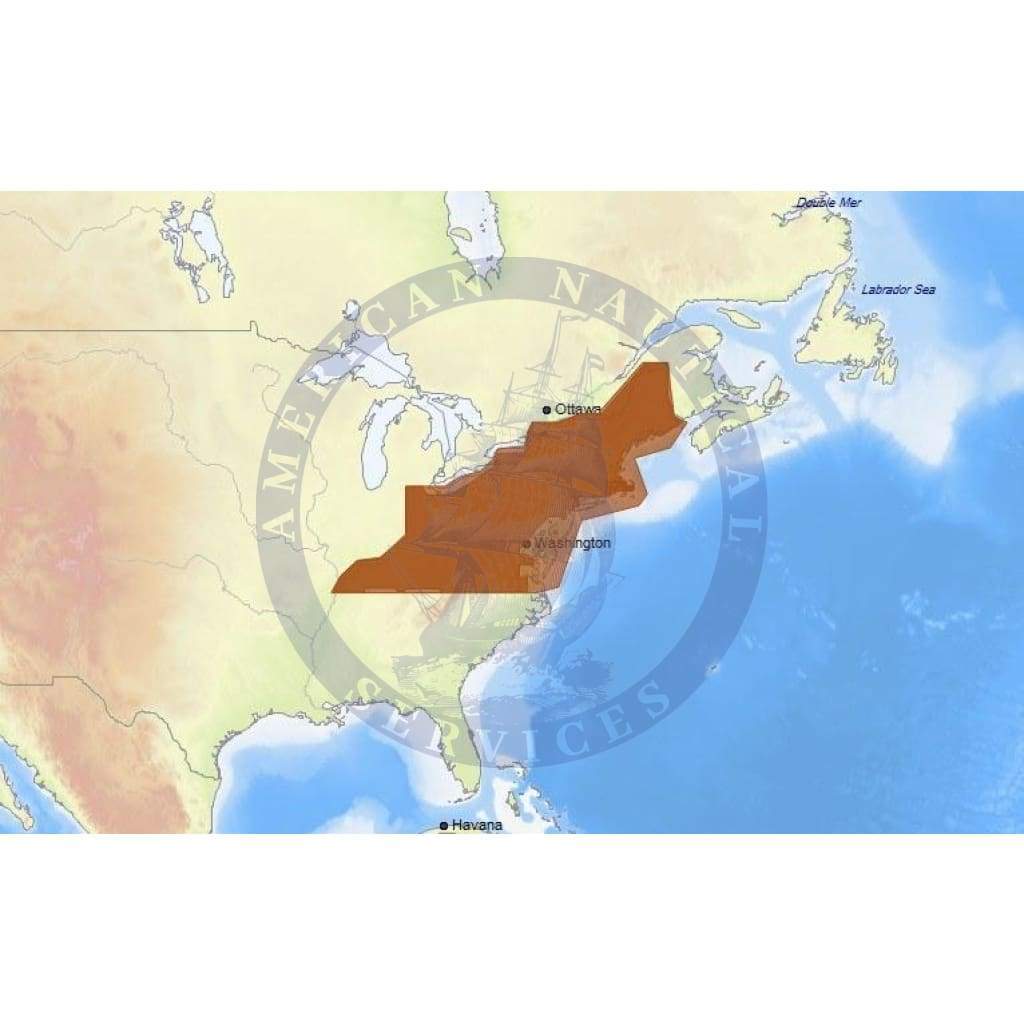 C-Map Max-N+ Chart NA-Y041: Us Lakes: North East