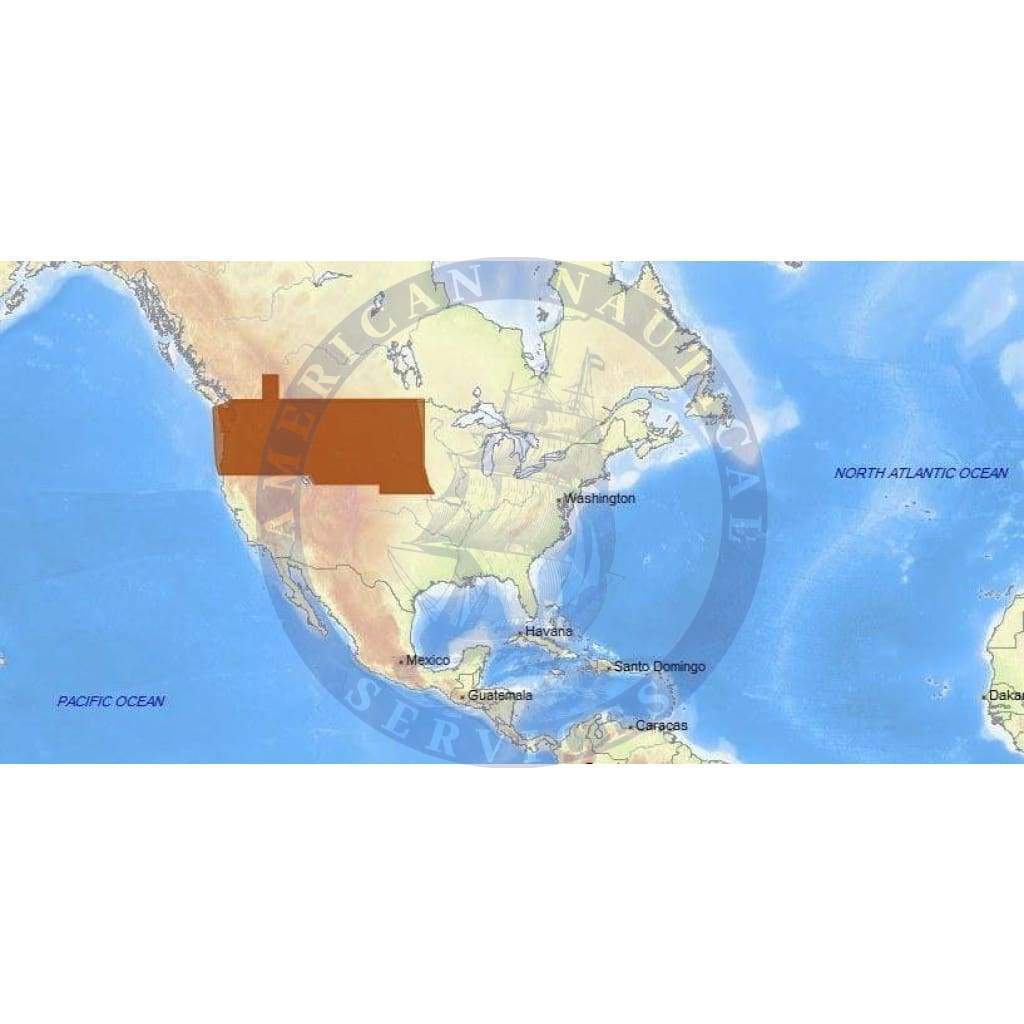 C-Map Max-N+ Chart NA-Y045: Us Lakes: North West