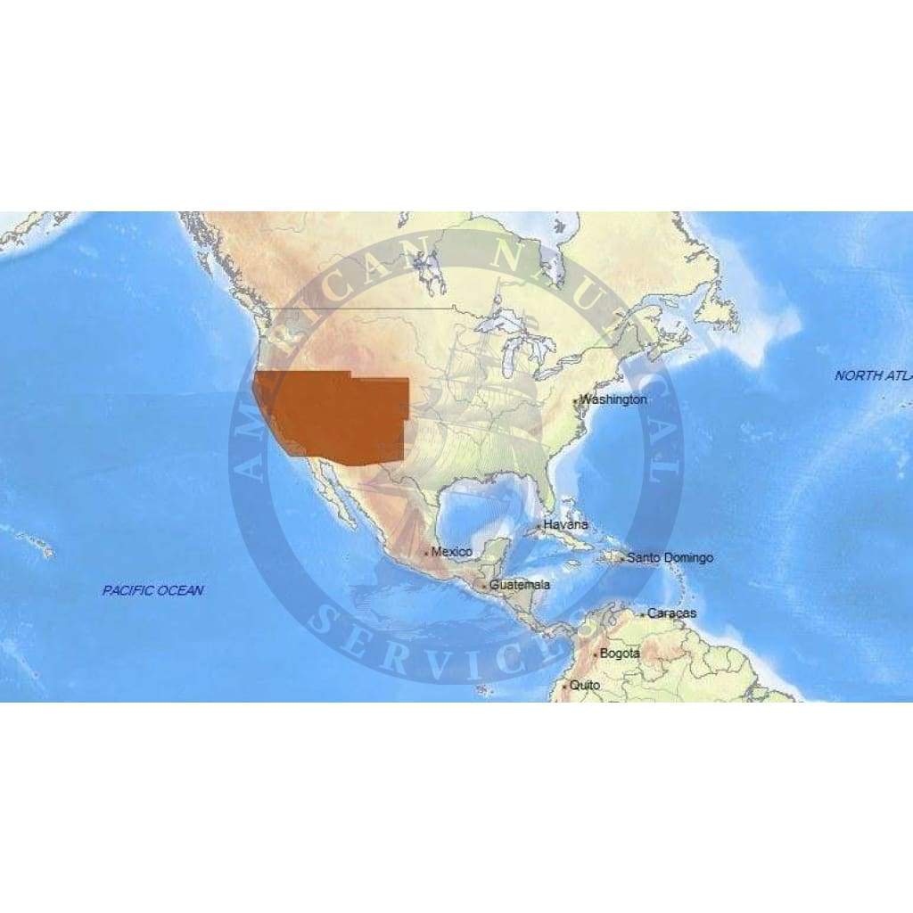 C-Map Max-N+ Chart NA-Y046: Us Lakes: South West