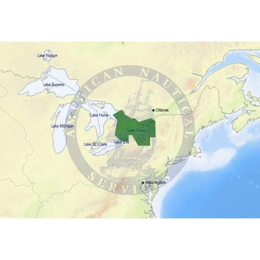 C-Map Max-N+ Chart NA-Y934: Lake Ontario & Trent Severn Waterway (Update)
