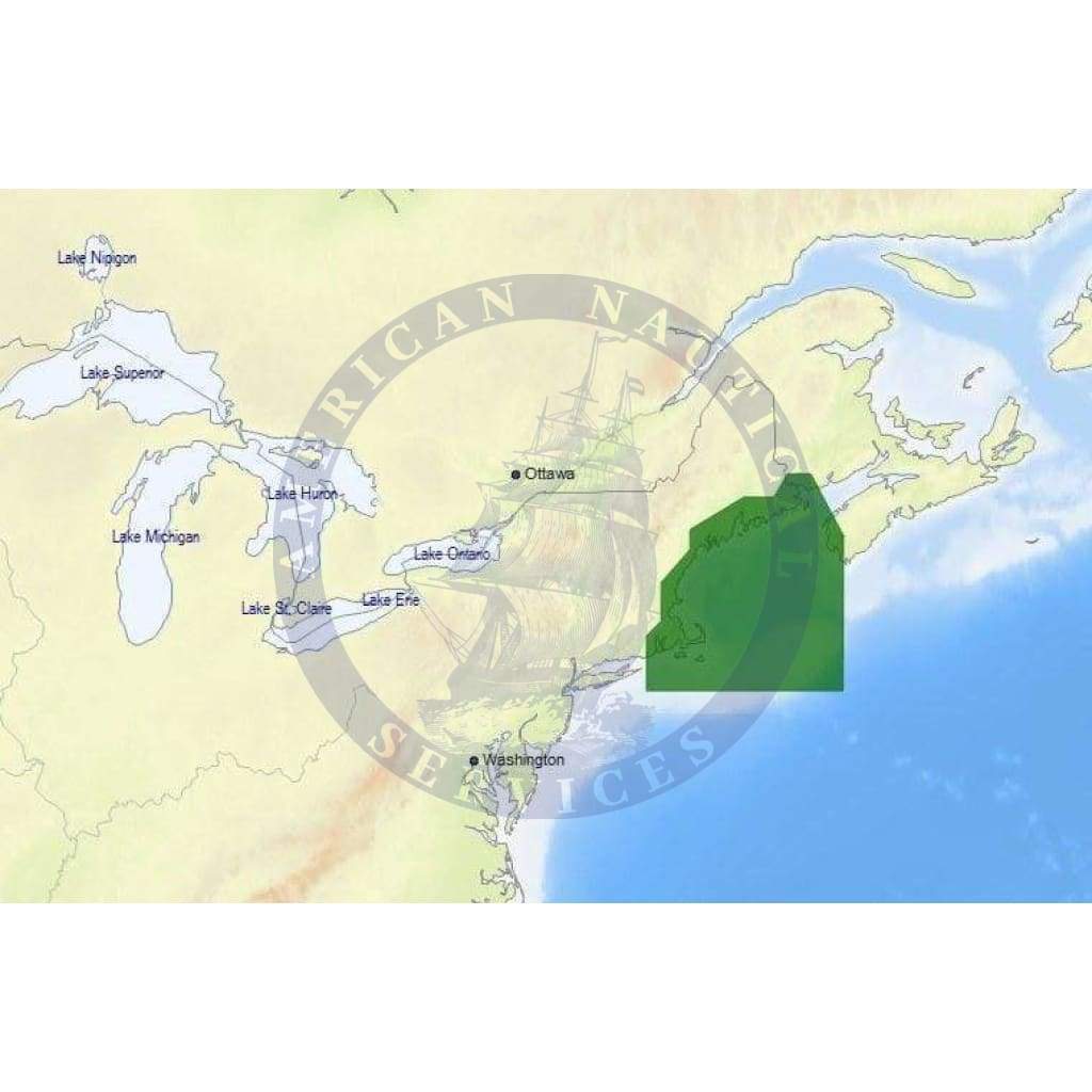 C-Map Max-N+ Chart NA-Y939: Passamaquoddy Bay To Block Island