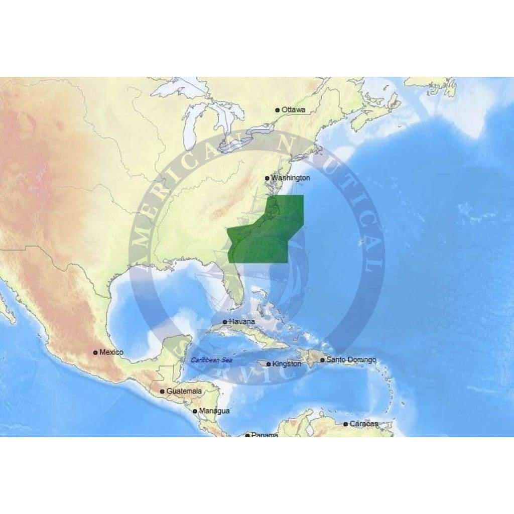 C-Map Max-N+ Chart NA-Y942: Norfolk To Jacksonville