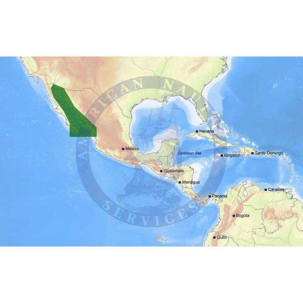 C-Map Max-N+ Chart NA-Y950: Gulf Of California, Mexico (Update)